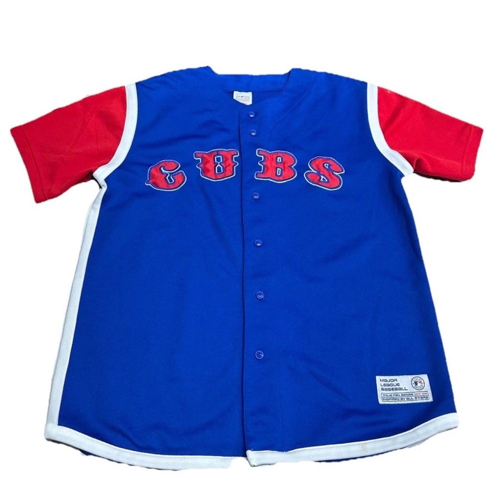Vintage Chicago Cubs True Fan Genuine Merchandise Mens Jersey Medium M Baseball
